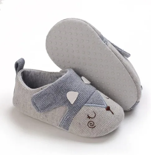 Miniatura 2 de Zapatos de punto para recién nacidos, para niños y niñas, con suela antideslizante suave, para cuna, para niños pequeños, zapatos de calcetín