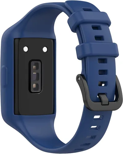 Miniatura 3 de Paquete de 4 correas de silicona compatibles con Huawei Band 7 correas de repuesto de liberación rápida para Huawei Band 7
