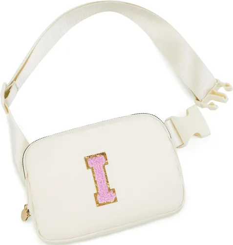 Miniatura 150 de Bolsa de cinturón para niñas y mujeres, bolsas cruzadas, riñonera, riñonera personalizada, Negro, Small