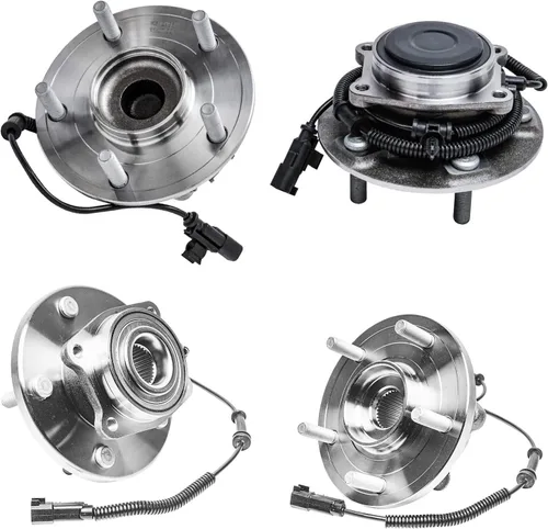 Miniatura 27 de Detroit Axle - Kit de nudillos de dirección delantera izquierda para Ford Edge Lincoln MKX 07-10, cojinete de rueda del lado del conductor, nudillo
