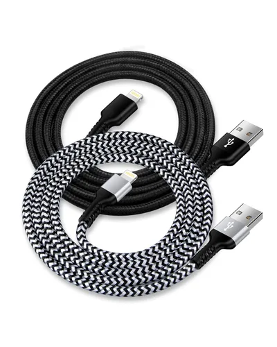 Miniatura 17 de Cable USB C para iPhone Air iPhone 17e 17 Pro Max 17 Pro 17 16e 16 Pro 15 Pro/Plus, 2 unidades de cable de carga rápida USB a Usbc, cable de carga