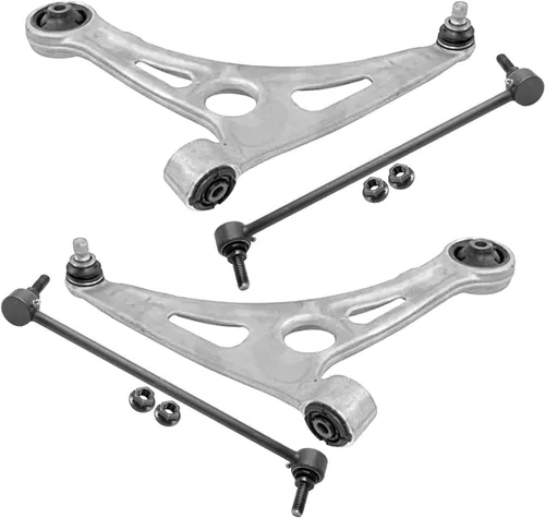 Miniatura 112 de Detroit Axle - Kit de 4 brazos de control delanteros para Ford Mustang 05-10, 2 brazos de control inferiores, 2 puntales 2005 2006 2007 2008 2009