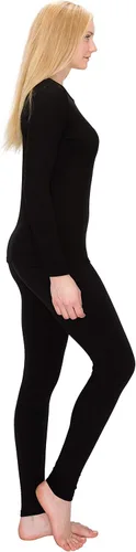 Miniatura 3 de ALWAYS Conjunto de ropa interior térmica para mujer, forro polar de alta calidad, suave, cálido, largo, capa base, ropa térmica