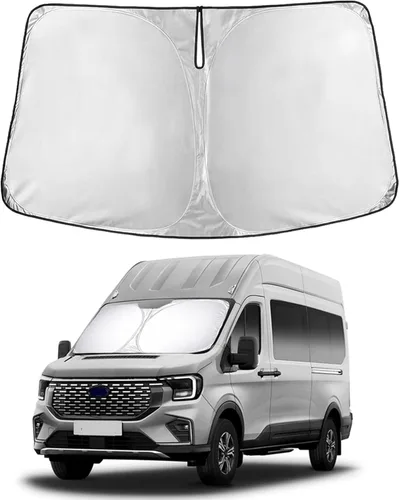 Miniatura 245 de Econour Parasol para parabrisas compatible con Honda Civic 2016-2021, protector de parasol plegable para ventana, bloquea los rayos UV y mantiene tu