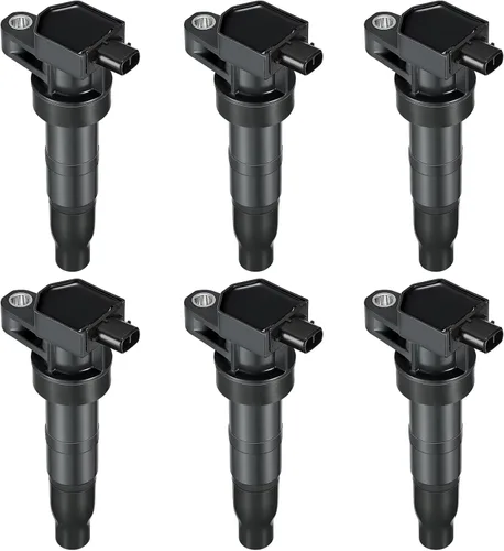 Miniatura 13 de BDFHYK Bobinas de encendido UF611 y bujía iridio XP6203 compatible con Hyundai Equus Genesis Sonata Tucson Kia Borrego K900 Optima Sorento V8 l4