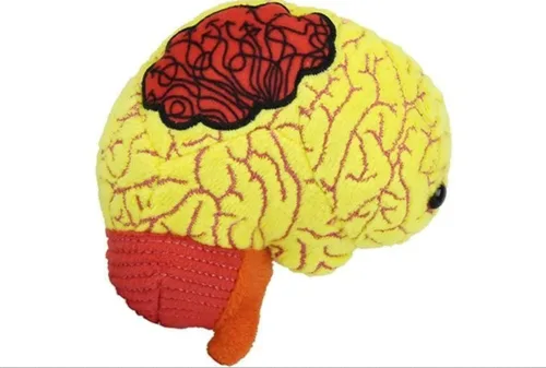 Miniatura 5 de GIANTmicrobes Peluche de lujo para la ansiedad de 10 pulgadas, peluche de apoyo emocional, regalo de terapeuta de salud mental y regalos