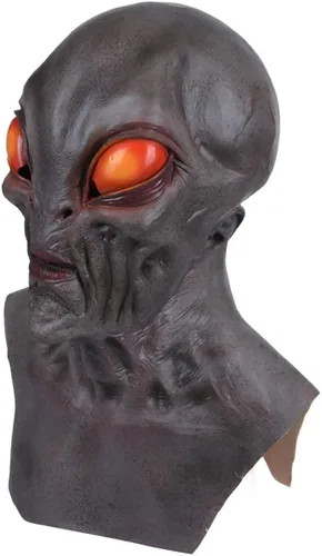 Miniatura 2 de Máscaras realistas de alienígenas máscaras de látex para Halloween máscaras divertidas para fiestas de disfraces de Halloween para adultos