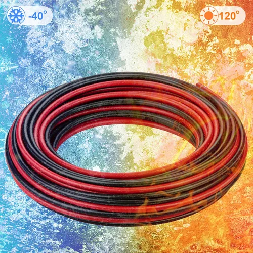 Miniatura 5 de Cable de extensión fotovoltaico de cobre estañado 8AWG (10 mm²), cable de conexión de panel solar para caravanas al aire libre, lancha automotriz