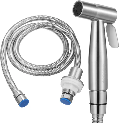 Reemplazo del rociador de fregadero de cocina de acero inoxidable, cabezal rociador extraíble con manguera de 1.5 M, diámetro de interfaz de 1/2