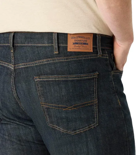 Miniatura 4 de Signature by Levi Strauss & Co. Gold Label - Jeans de ajuste holgado para hombre