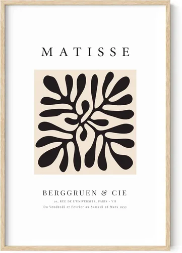 Miniatura 59 de HAUS AND HUES Matisse - Impresión artística minimalista y moderna, arte estético de Henri Matisse, póster abstracto para dormitorio, habitación