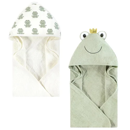 Miniatura 108 de Hudson Baby Toalla unisex de algodón con capucha con cara de animal para bebé, abeja amarilla, talla única Amarillo Bee