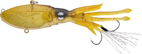 Miniatura 34 de Nomad Design Señuelo de pesca vibratorio patentado original de Squidtrex – Señuelo de plástico suave TPE con aroma añadido para agua salada con Cali