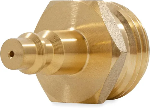Adaptador de descarga Camco para RV para invierno - Cuenta con conexión rápida de latón - Facilita la conexión - Herramienta esencial para la
