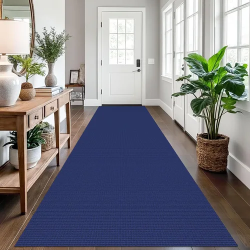Miniatura 186 de EARTHALL Alfombra de pasillo 3x14 pies, alfombras lavables extra largas para pasillos, tejidas, antideslizante, alfombra trenzada para entrada