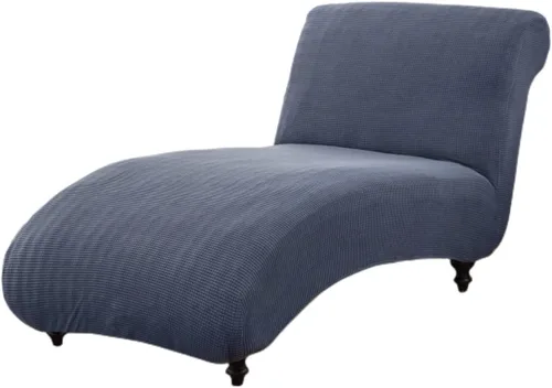 Miniatura 27 de Funda para tumbona sin brazos, funda elástica estampada para sofá reclinable, fundas elásticas para tumbonas para sala de estar, dormitorio, 13