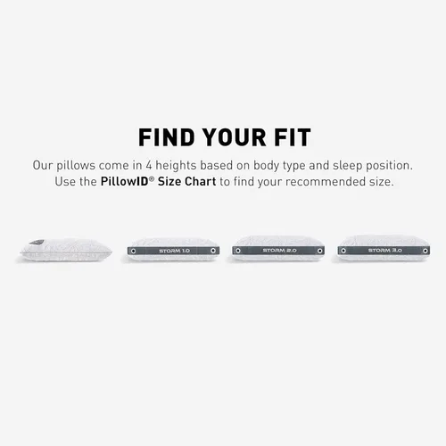 Miniatura 8 de Bedgear Storm Performance Pillow - 2.0 - Almohada de cama refrescante para personas que duermen con calor - Almohada de firmeza media para todas