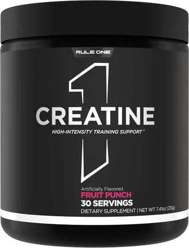 Miniatura 8 de Rule 1 Proteins Polvo de creatina: monohidrato de creatina micronizada pura para ejercicio de alta intensidad y apoyo de masa corporal magra
