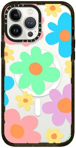 Miniatura 401 de Funda Impact de CASETiFY para iPhone 13 Pro Max con Magsafe - Estuche Claro Cuento de Invierno - Claro Negro Estuche transparente Winter Tale