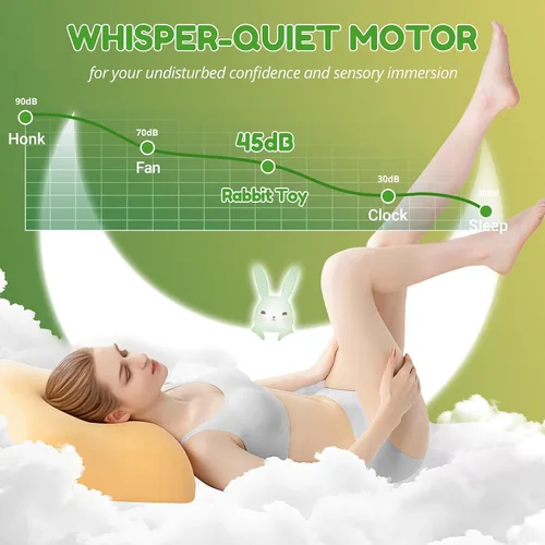Miniatura 6 de Consoladore Vibrador de conejo de empuje - Consoladores Vibradores de empuje para mujeres, Juguetes sexuales, Juguetes sexuales para mujeres