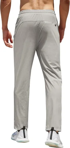 Miniatura 2 de COOFANDY Men's Hiking Pants Lightweight Athletic Pants Quick Dry Active Running Joggers with Zipper Pockets