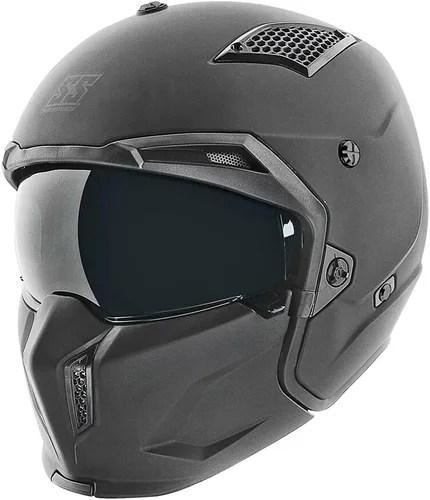Speed and Strength SS2400 Casco de velocidad sólida, negro