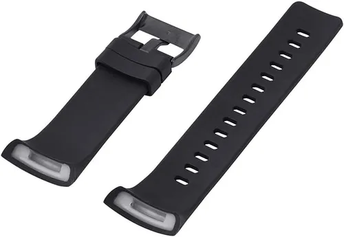 Miniatura 3 de Correa de reloj compatible con Suunto Spartan Ultra HR, correa clásica de repuesto de goma suave para reloj inteligente Suunto Spartan Ultra HR Negro