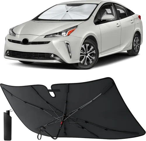 Miniatura 26 de 【2025 Actualizado】EcoNour Parasol Premium para Parabrisas de Coche Parasol Plegable para Parabrisas Delantero Visor Extendido Bloqueador de Sol
