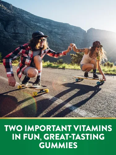 Miniatura 4 de Nature's Truth Gomitas de vitamina D3 + K2 50 unidades Sabor melocotón y mango Suplemento vegetariano, sin OMG y sin gluten