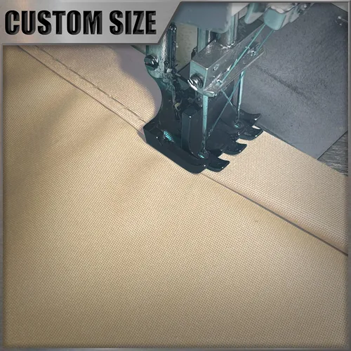 Miniatura 8 de Amgo Toldo Vela de Sombra Solar Impermeable Cuadrado Rectangular Beige de Tamaño Personalizado de 4' x 4', Pedido por Encargo UPF50+ AMWTPS14 Toldo