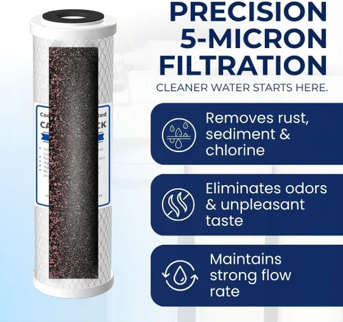 Miniatura 3 de IPW Industries Inc. - Filtros de repuesto de ósmosis inversa - Juego de filtros de agua con sistema RO de 4 etapas, filtración de sedimentos