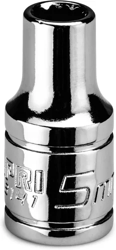 Miniatura 11 de Capri Tools CP16152 Enchufe poco profundo de 0.591 in, 1/4 pulg. Drive, 12 puntos, métrico