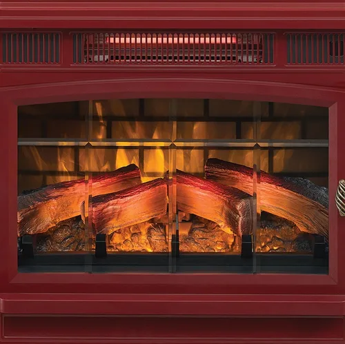 Miniatura 9 de duraflame Estufa Calentador de Chimenea Eléctrica Independiente con Efecto de Llama 3D para 1,000 Pies Cuadrados Canela