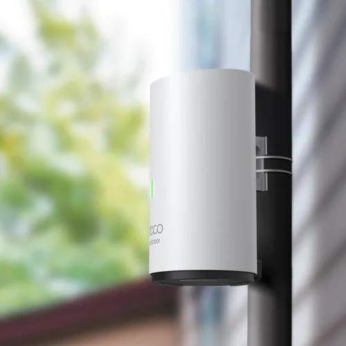 Miniatura 7 de TP-Link Deco X20-OUTDOOR AX1800 Extensor de Malla WiFi de Doble Banda Wi-Fi 6 para Exteriores Hasta 2,200 pies cuadrados 2 Puertos Gigabit PoE+