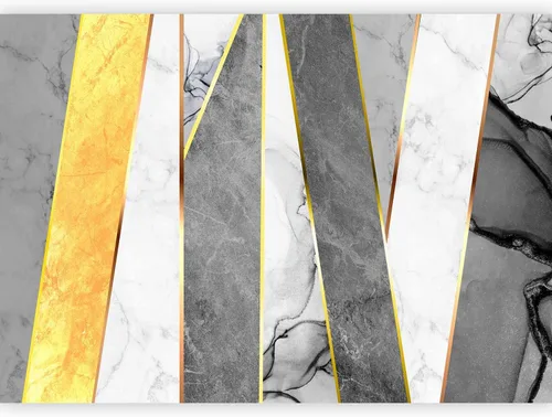 Miniatura 15 de artgeist Mural de pared prémium con diseño de mármol, 79 x 55 pulgadas, papel tapiz no tejido, decoración de pared de vellón, impresión fotográfica
