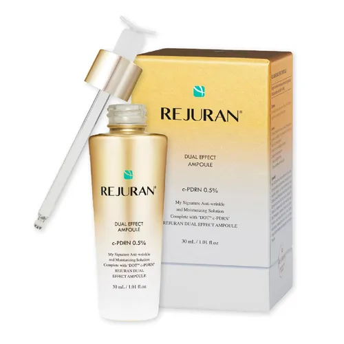 Miniatura 12 de REJURAN® Dual Effect Ampoule 10mL Travel Size, DOT DUAL c-PDRN® Korean Face Serum, Portable Skincare Ampoule for Hydration, Firming, Wrinkle Care &