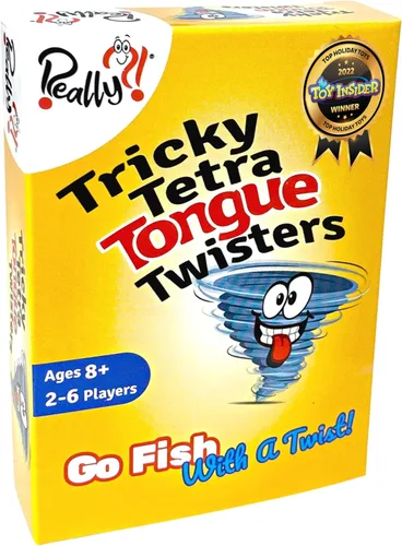 Miniatura 8 de Really?! Divertidos juegos de cartas para niños de 8 a 12 adultos adolescentes, juegos educativos de fiesta familiar con trabalenguas