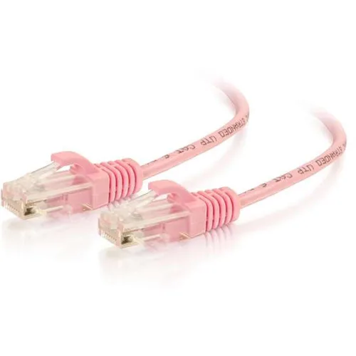Miniatura 106 de C2G/Cables to Go 27872 Cable de red Ethernet cruzado Cat6 sin blindaje (UTP) sin enganche, amarillo (2,13 metros/7 pies)