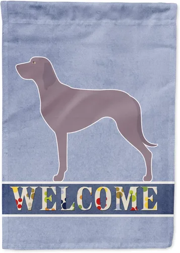 Miniatura 32 de Caroline's Treasures BB8334GF AIDI Bandera de jardín para perro de montaña del Atlas, bandera de buzón azul, bandera decorativa para patio exterior