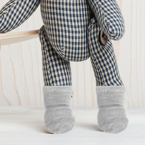 Miniatura 2 de NUOBESTY 6 pares de calcetines de muñeca mini calcetín ropa de bebé figura de acción accesorios para muñeca