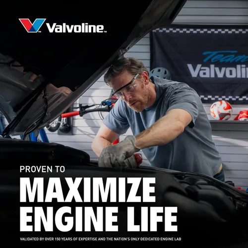Miniatura 7 de Valvoline Protección Diaria Aceite de motor de mezcla sintética SAE 5W-20, 1 cuarto de galón, caja de 6 unidades (el empaque puede variar)