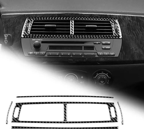 Miniatura 10 de AIRSPEED Fibra de carbono para BMW Z4 E85 E86 2003 2004 2005 2006 2007 2008 cubierta del marco interior de la caja de cambios de la consola central