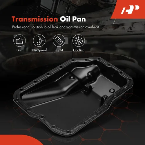 Miniatura 3 de A-Premium Cárter de aceite de transmisión con tapón de drenaje compatible con Mazda 2 2011 2012 2013 2014 2015, 1.5L, solo transmisión automática