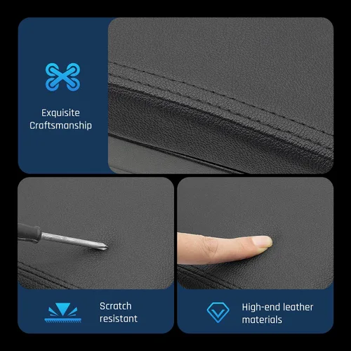 Miniatura 4 de YJYWZH para Mitsubishi Mirage Attrage 2014-2024 Caja de reposabrazos con almacenamiento central, consola central de mano con 4 puertos USB, soporte