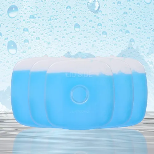 Miniatura 6 de Paquete de hielo frío de ladrillo reutilizable de larga duración fresco delgado congelador paquete refrigerador para loncheras bolsa