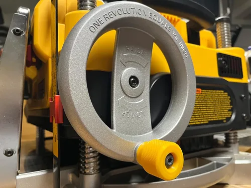 Miniatura 3 de Pomo corto y rechoncho para Dewalt DW735 y DW735X - Rueda cepilladora de caja de almuerzo - Fabricado en Estados Unidos - Reemplazo de ahorro