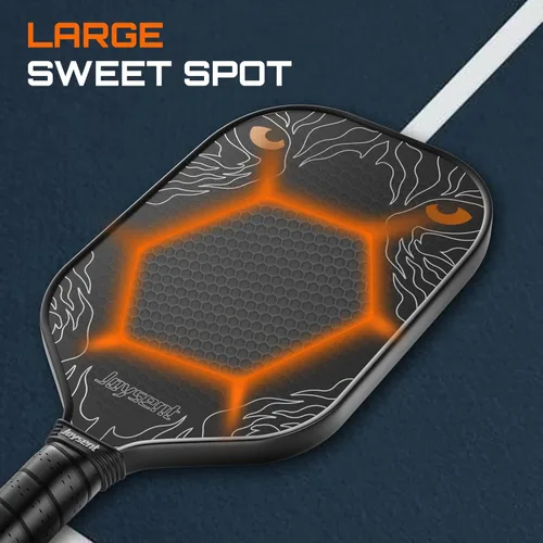 Miniatura 5 de Pickleball Paddles Set, T700 Raw Carbon Fiber Pickleball Paddle, USAPA Approved 16mm Core Power Pickleball Racket for Adults Men Women, Phantom Eye
