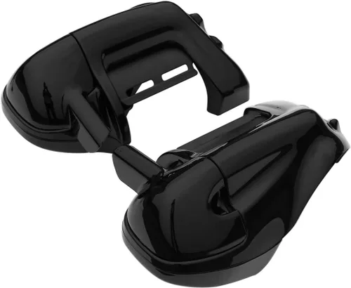 Miniatura 2 de TCT-MOTORPARTS Carenados de pierna ventilada inferior de 6.5 pulgadas, rejillas de altavoz para Harley Davidson Touring Road Street Electra Glide
