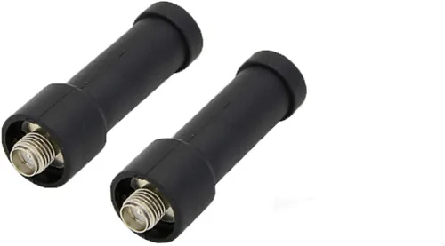 Mini walkie-talkie de mano de doble banda VHF136-174MHz 400-470MHz de doble uso walkie-talkie antena SMA hembra adecuada para (Kenwood, Wu Xun,