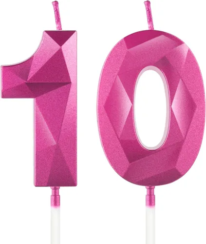 Miniatura 73 de Velas de cumpleaños número 15, velas número 15, velas de feliz cumpleaños de oro rosa para pastel, decoraciones de cobertura de pastel de diseño 3D